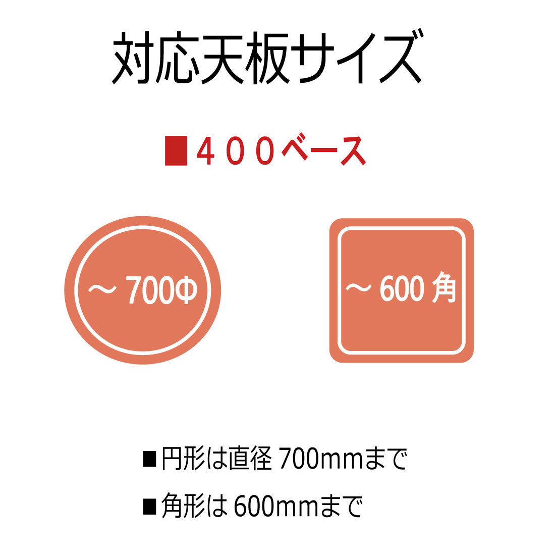 テーブル脚 四角ベース 高さオーダー テーブルDIY