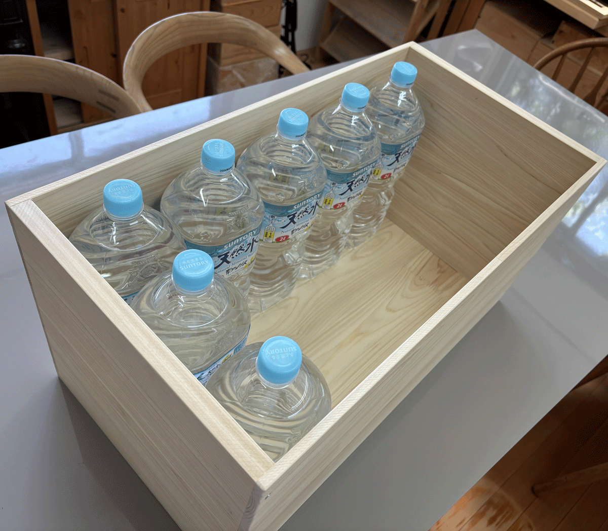 ヒノキボックス　木箱