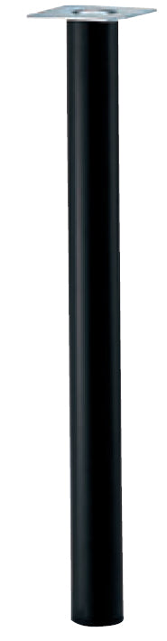 日本製ポール脚 60.5Φ 1本バラ売り 高さオーダー アジャスター付き デスク脚 テーブル脚