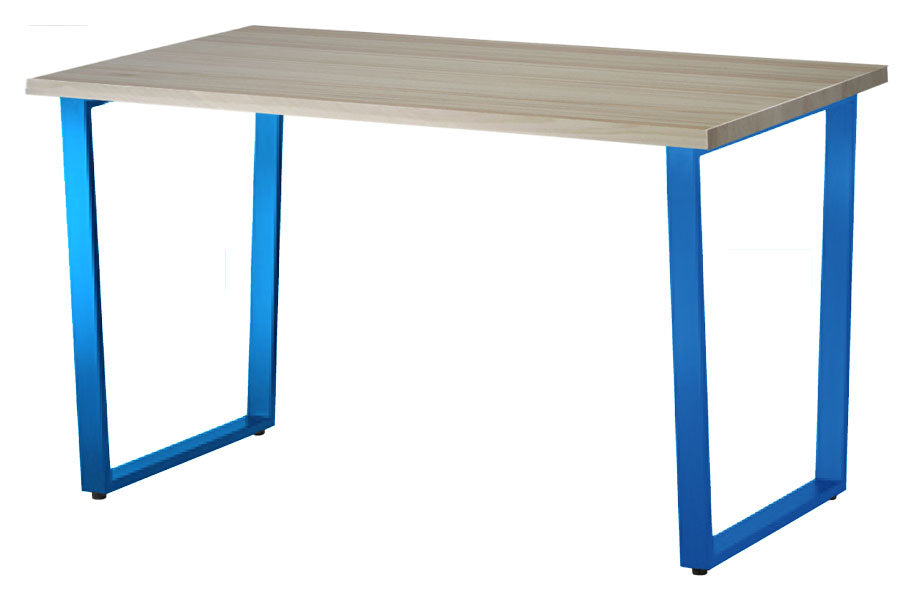テーブル脚　ロの字型　四角形　高さ67ｃｍ　アイアン　アジャスター付き　2本セット